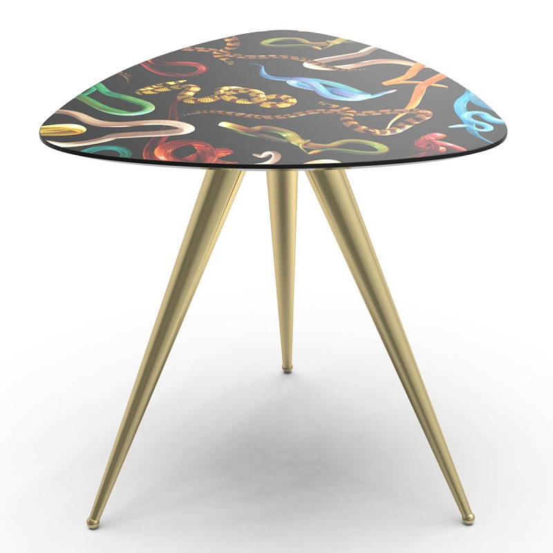 Журнальный стол Seletti Side Table Snakes Мульти Латунь Журнальный стол Seletti Side Table Snakes Мульти Латунь в Твери | Loft Concept