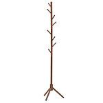 Напольная вешалка из массива бука Branches Hangers Dark варинант исполнения - 1 | Loft Concept в Твери