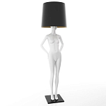 Лампа MANNEQUIN LAMP с абажуром созерцание силуэта варинант исполнения - 1 | Loft Concept в Твери