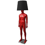 Лампа MALE MANNEQUIN LAMP с абажуром открытый позинг варинант исполнения - 2 | Loft Concept в Твери