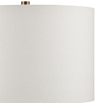 Настольная лампа с фактурным основанием с сочетании белого и зеленого цветов Festoon варинант исполнения - 2 | Loft Concept в Твери