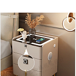 Умная прикроватная тумбочка c зарядкой для телефона Smart Furniture варинант исполнения - 4 | Loft Concept в Твери