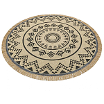 Ковер круглый из комбинированного состава Fantasy варинант исполнения - 3 | Loft Concept в Твери