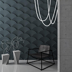 Гипсовая 3D Панель Aura варинант исполнения - 3 | Loft Concept в Твери