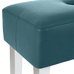 Мягкий пуф на белых ножках Winton Pouf варинант исполнения - 8 | Loft Concept в Твери