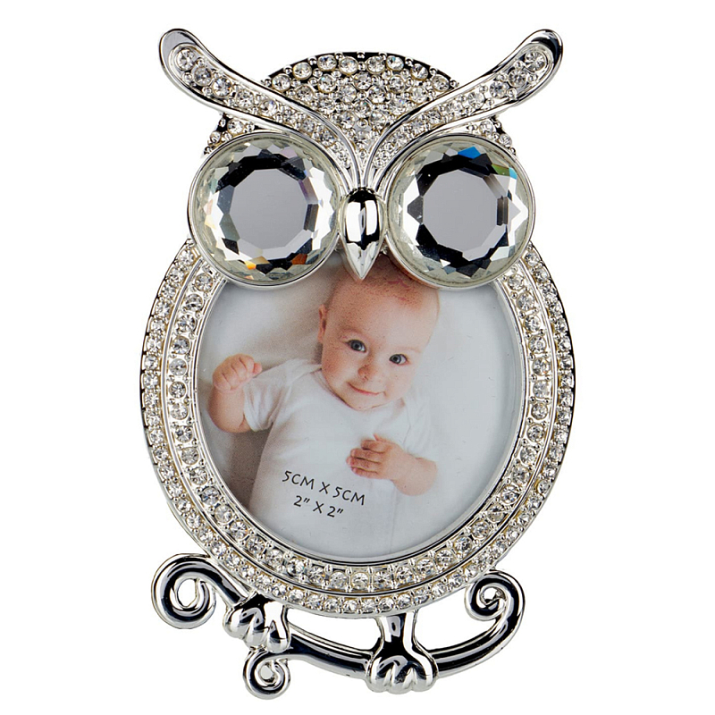 Фоторамка детская Childhood Corner Owl Серебряный Фоторамка детская Childhood Corner Owl Серебряный в Твери | Loft Concept