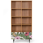 Широкий стеллаж с принтом Elise Rack варинант исполнения - 10 | Loft Concept в Твери