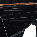 Стол журнальный круглый черный с полкой Inherence варинант исполнения - 3 | Loft Concept в Твери