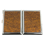 Портсигар с газовой зажигалкой из натурального камня Яшма Змеиная Stone Cigarettes Cases варинант исполнения - 9 | Loft Concept в Твери