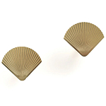 Комплект из 2-х настенных крючков из металла Shell Wall Hooks варинант исполнения - 2 | Loft Concept в Твери