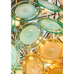 Люстра с каскадом из разноцветных круглых подвесов Key Lustar варинант исполнения - 3 | Loft Concept в Твери