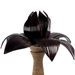 Настольная лампа черная INDONESIAN LAMPS варинант исполнения - 2 | Loft Concept в Твери