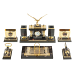 Настольный письменный набор из яшмы и долерита в подарочной упаковке Manager Organizer варинант исполнения - 1 | Loft Concept в Твери