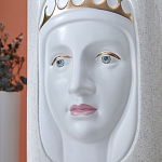 Ваза с золотисто-белыми фрагментами Faces of Imagination варинант исполнения - 8 | Loft Concept в Твери