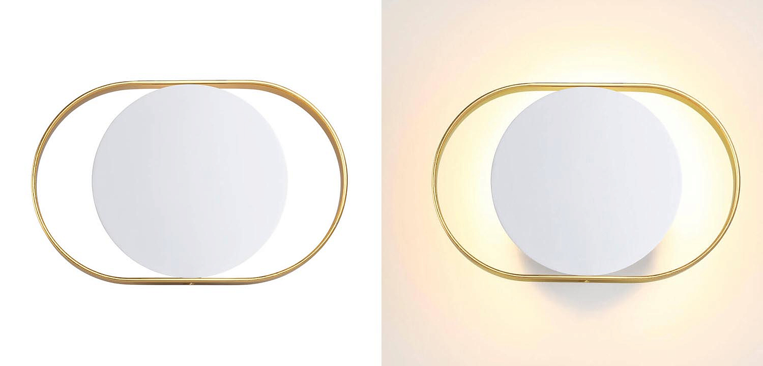 Бра Globo Ocular Sconce Oval White Бра Globo Ocular Sconce Oval White - Loft-Concept в Твери