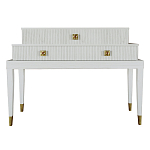 Премиальная Консоль с тремя ящиками Elsa Dreams White варинант исполнения - 4 | Loft Concept в Твери