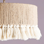 Люстра круглая плетеная с кисточками Solar Glow варинант исполнения - 7 | Loft Concept в Твери