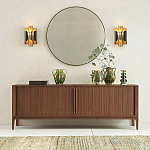 Бра из металла Dolton Wall Lamp White варинант исполнения - 9 | Loft Concept в Твери