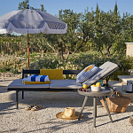 Диван-шезлонг черный Annet варинант исполнения - 7 | Loft Concept в Твери