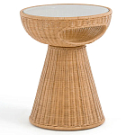 Приставной стол из ротанга Rattany варинант исполнения - 1 | Loft Concept в Твери