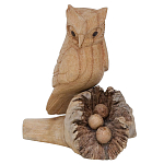 Статуэтка из дерева сова Animals of the World варинант исполнения - 3 | Loft Concept в Твери