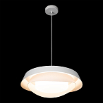 Подвесной светильник круглый белого цвета из металла Vita Cuna варинант исполнения - 6 | Loft Concept в Твери