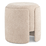 Пуфик Бежевое Букле Poof Alice Beige Boucle  варинант исполнения - 1 | Loft Concept в Твери