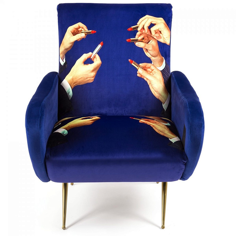 Кресло Seletti Armchair Lipsticks Фиолетовый Латунь Кресло Seletti Armchair Lipsticks Фиолетовый Латунь в Твери | Loft Concept