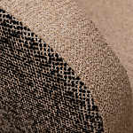 Кресло вращающееся черно-золотая рогожка Julia Armchair Golden Belt варинант исполнения - 2 | Loft Concept в Твери