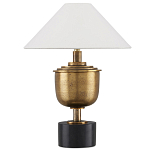 Настольная лампа с конусовидным тканевым абажуром Striving for Excellence варинант исполнения - 2 | Loft Concept в Твери