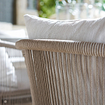 Кресло уличное Bonnie Beige Chair варинант исполнения - 9 | Loft Concept в Твери