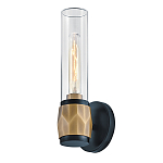 Бра для ванных комнат с прозрачным стеклянным плафоном в форме цилиндра Hinkley варинант исполнения - 12 | Loft Concept в Твери