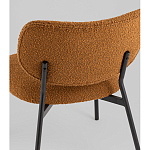 Кресло лаунж Jamie букле горчичный варинант исполнения - 3 | Loft Concept в Твери