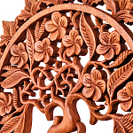 Панно из дерева круглое Sakura Panel With Trees варинант исполнения - 2 | Loft Concept в Твери