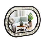 Зеркало в раме из ротанга Dewh варинант исполнения - 2 | Loft Concept в Твери