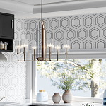  Люстра с прозрачными рифлеными цилиндрическими плафонами Kichler варинант исполнения - 27 | Loft Concept в Твери