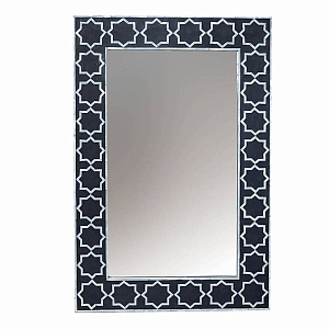 Зеркало Inlaid Bone Black