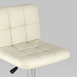 Барный стул с сиденьем молочного цвета Honory варинант исполнения - 7 | Loft Concept в Твери