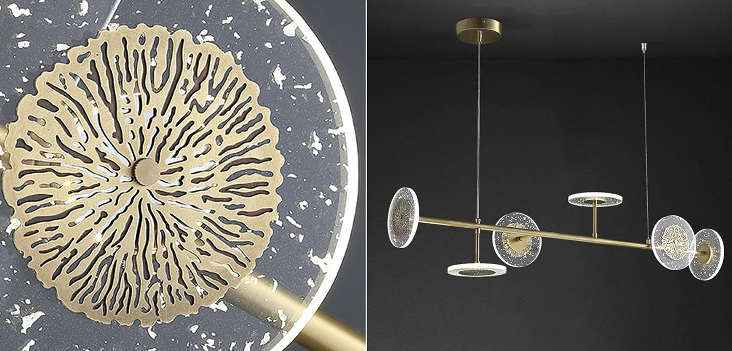 Люстра Discs Flowers Chandelier Люстра Discs Flowers Chandelier - Loft-Concept в Твери