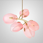 Дизайнерский Светильник Lilly Pink Tulip Lamp розовый плафон  варинант исполнения - 5 | Loft Concept в Твери