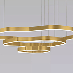 Люстра подвесная с 3-мя ассиметричными светодиодными лампами Golden Current варинант исполнения - 3 | Loft Concept в Твери