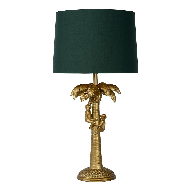 Настольная лампа Пальма Monkeys on a palm table lamp green Зеленый Настольная лампа Пальма Monkeys on a palm table lamp green Зеленый в Твери | Loft Concept