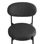 Стул мягкий Alfie Chair черный варинант исполнения - 5 | Loft Concept в Твери