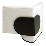 Дизайнерский Двухместный диван Florida Sofa  с элегантным деревянным декором  варинант исполнения - 4 | Loft Concept в Твери