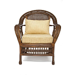 Комплект уличной мебели из ротанга Clara коричневый варинант исполнения - 4 | Loft Concept в Твери