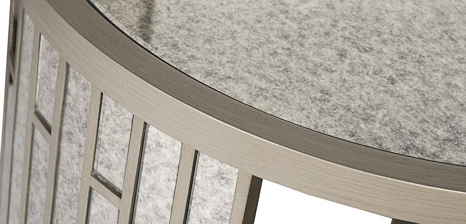 Тумба круглая Mirror Blocks Nightstand Тумба круглая Mirror Blocks Nightstand - Loft-Concept в Твери