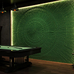 Барельеф CLOCK варинант исполнения - 2 | Loft Concept в Твери