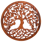 Панно из дерева Mythosream Panel With Trees варинант исполнения - 1 | Loft Concept в Твери