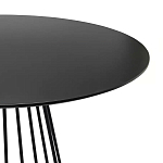 Круглый обеденный стол с основанием в виде конуса Dining table in Loft Style варинант исполнения - 2 | Loft Concept в Твери