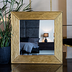 Зеркало квадратное в фактурной раме Pattern варинант исполнения - 6 | Loft Concept в Твери